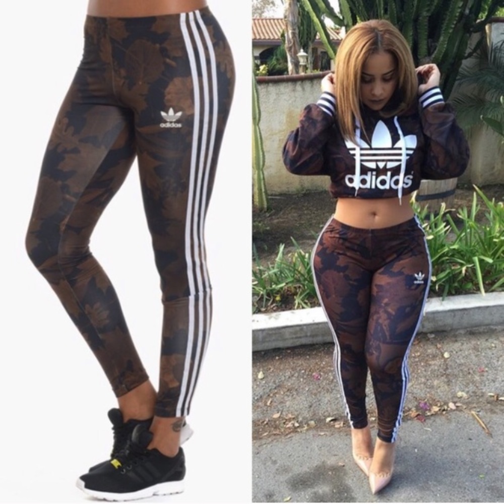 Adidas Originals Camo leaf Leggings